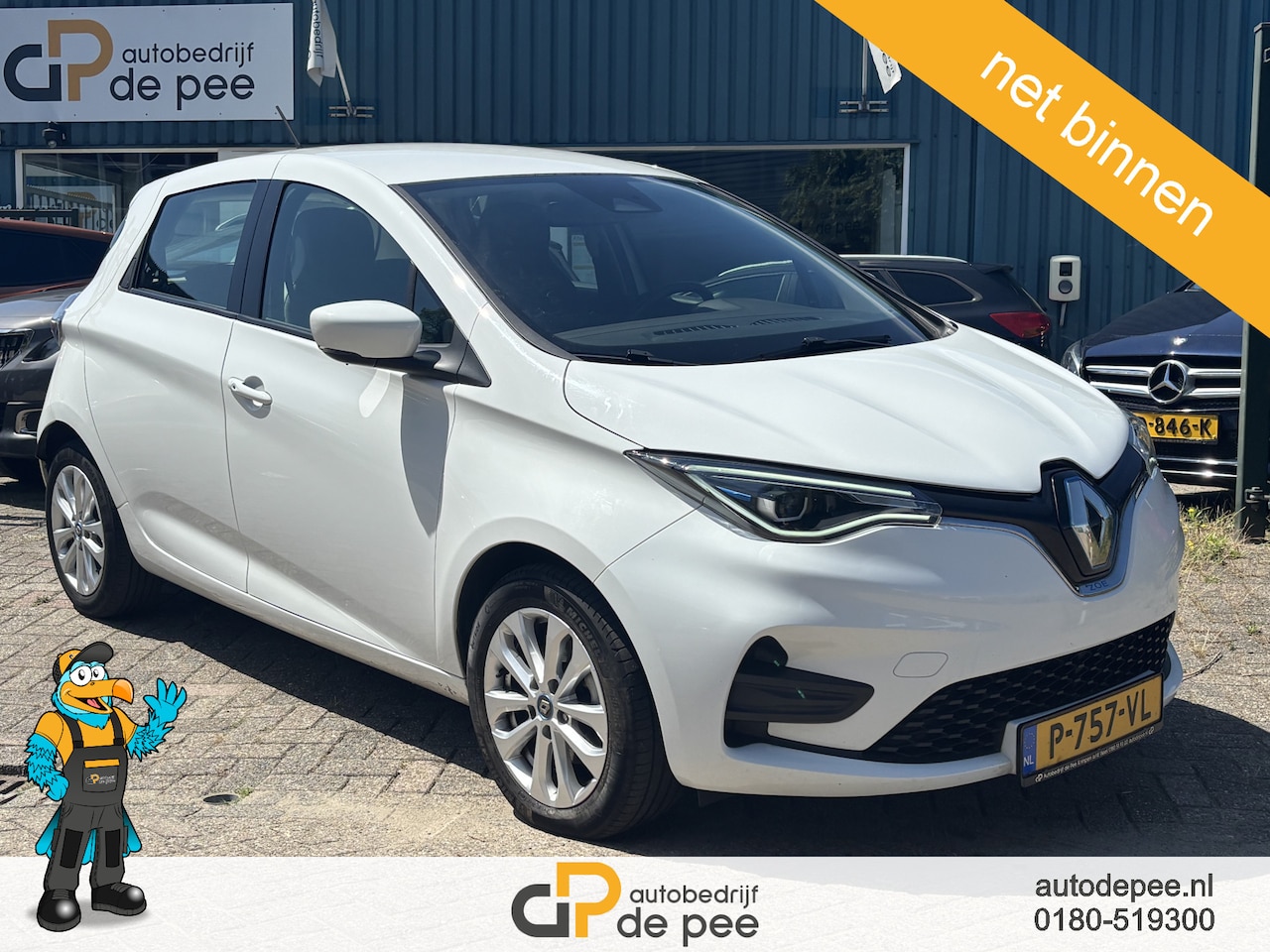 Renault Zoe - R135 Zen 52 kWh GARANTIE/HUURACCU/CLIMA/CRUISE/CARPLAY/PDC/LICHTMETAAL rijklaarprijs! - AutoWereld.nl