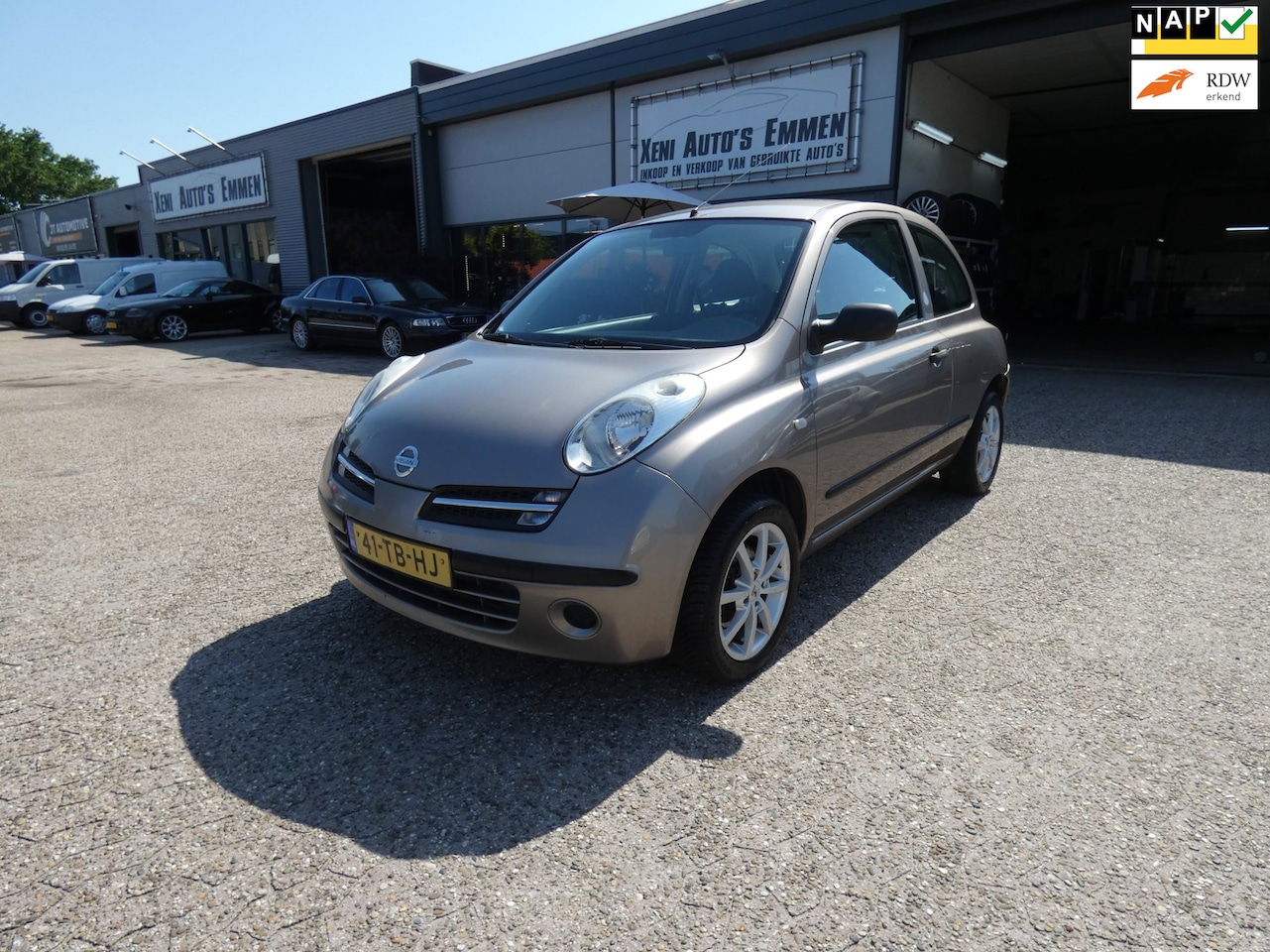 Nissan Micra - 1.2 Visia|Airco|Nw.APK|LM-Velgen|Trekhaak! - AutoWereld.nl