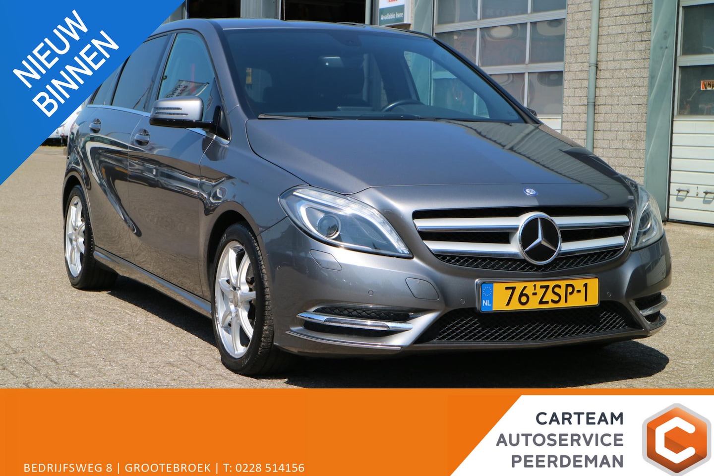Mercedes-Benz B-klasse - 200 Ambition | Trekhaak! | Navi | Goed onderhouden! | - AutoWereld.nl