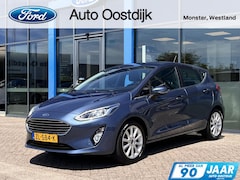 Ford Fiesta - 1.0 EcoBoost Titanium 100PK Winterpack Cruise Camera Carplay-Navi Radio/CD Speler Parkeers