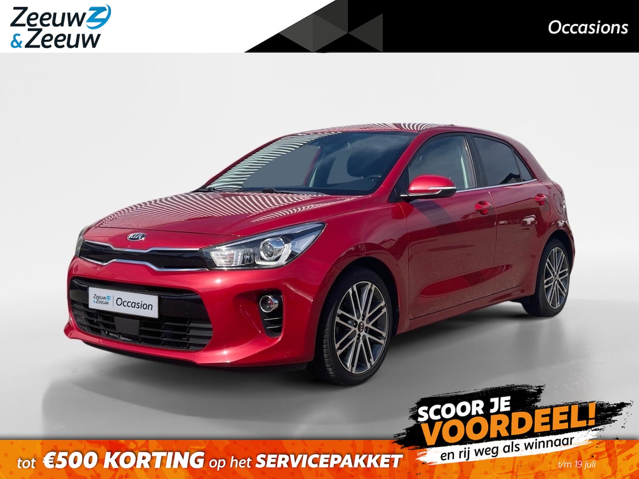 Kia Rio - 1.0 TGDI ExecutiveLine | Navigatie | Stoel verwarming | Navigatie | Climate control | Crui - AutoWereld.nl
