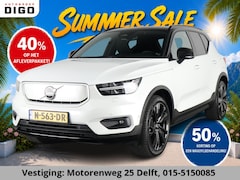 Volvo XC40 - RECHARGE TWIN PRO AWD SOD ACCU 93% GARANTIE 9-2031 SCHUIF/ PANORAMADAK. WARMTEPOMP. DIGITA