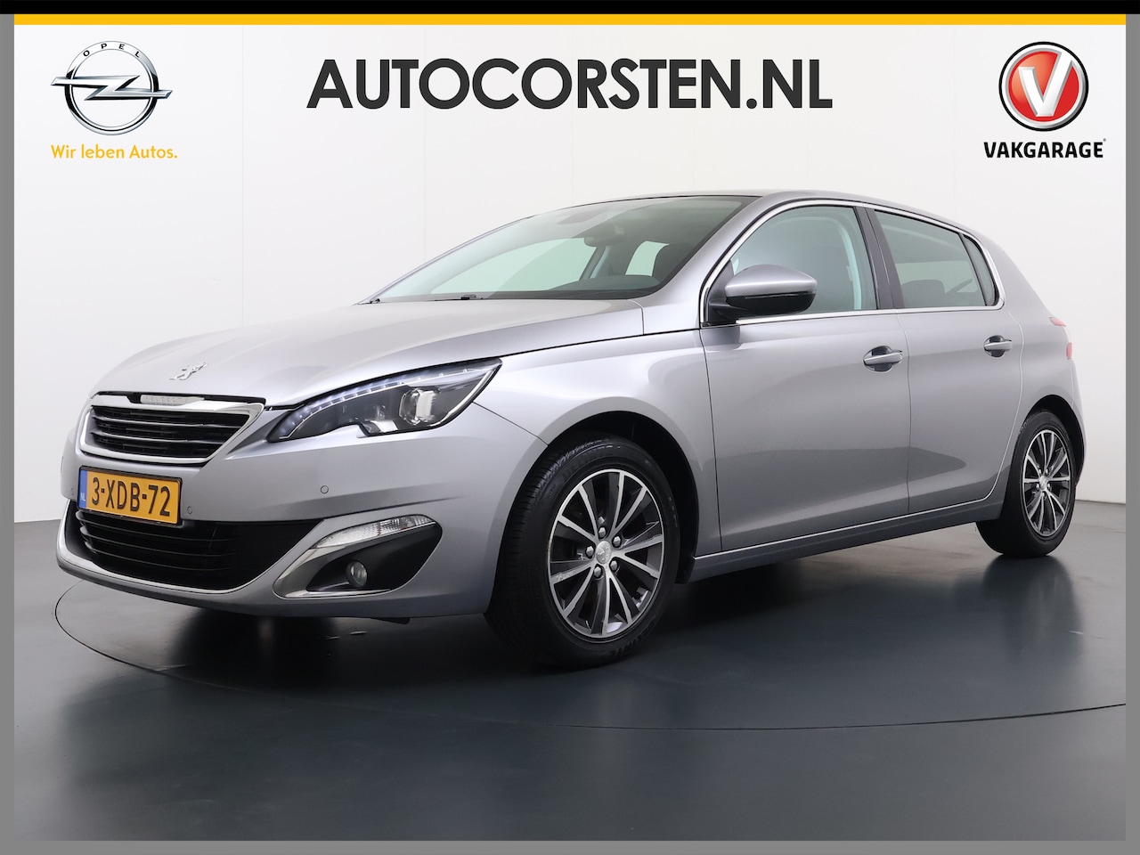 Peugeot 308 - 1.6T 126PK 5Drs Panoramadak Navi Bluetooth Cruise Control Ecc Pdc Première Regen-Lichtsens - AutoWereld.nl