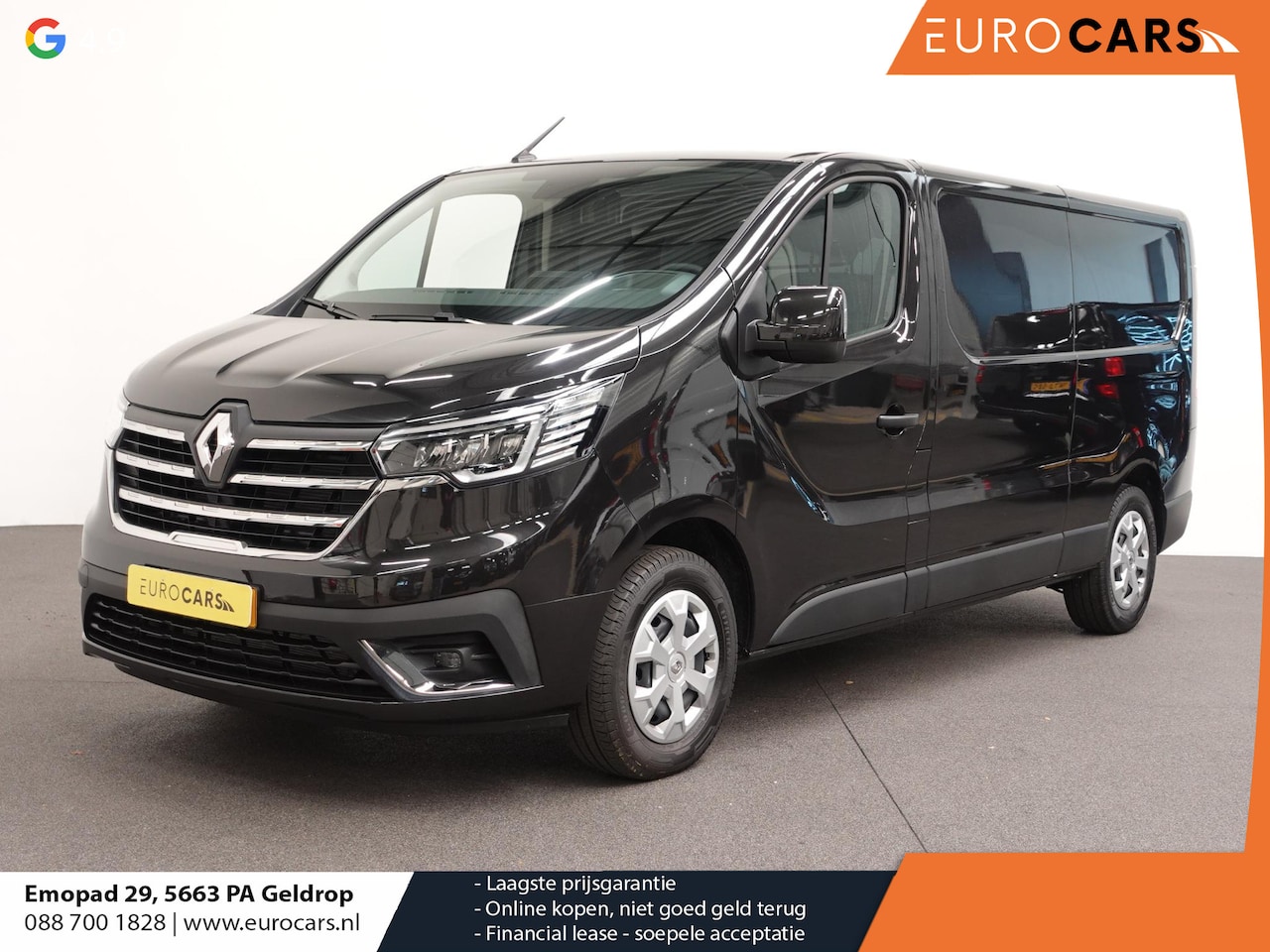 Renault Trafic - 2.0 Blue dCi 150PK T30 L2H1 Advance Automaat Airco Bluetooth Cruise Parkeersensoren Naviga - AutoWereld.nl