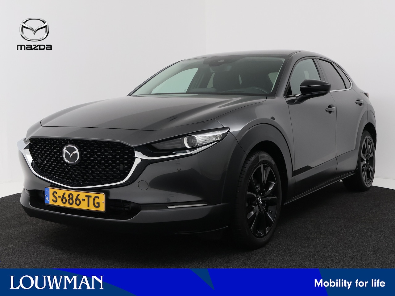 Mazda CX-30 - 2.0 e-SkyActiv-G M Hybrid Homura | Trekhaak | Stoelverwarming | Navigatie | Camera | Parke - AutoWereld.nl