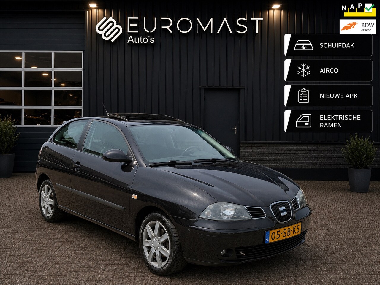 SEAT Ibiza - 1.4-16V Sensation Airco Schuifdak Nieuwe Apk - AutoWereld.nl