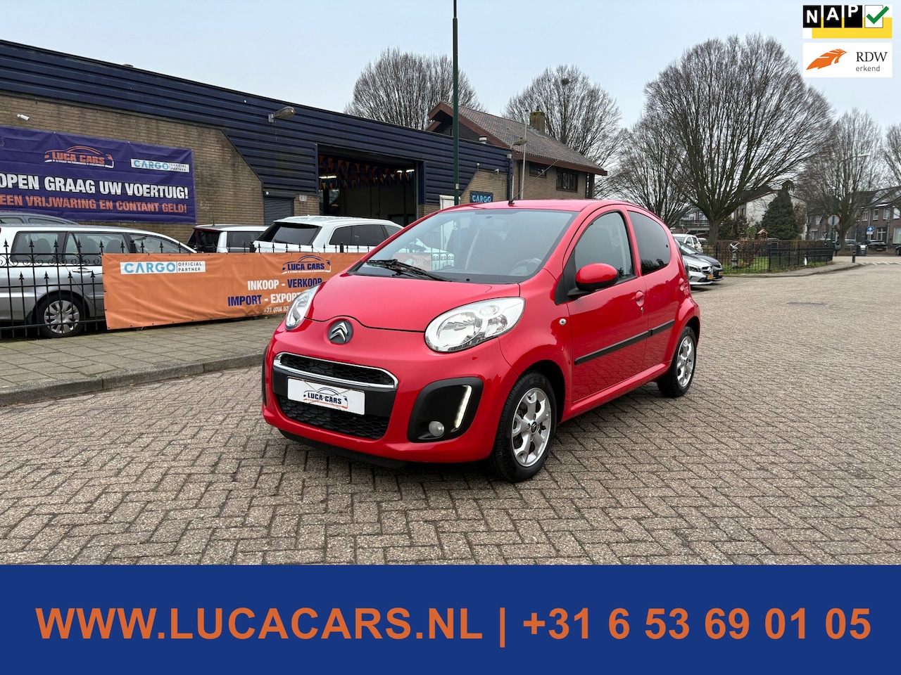 Citroën C1 - 1.0 First Edition UNIEK! NAP + EERSTE EIGENAAR! - AutoWereld.nl