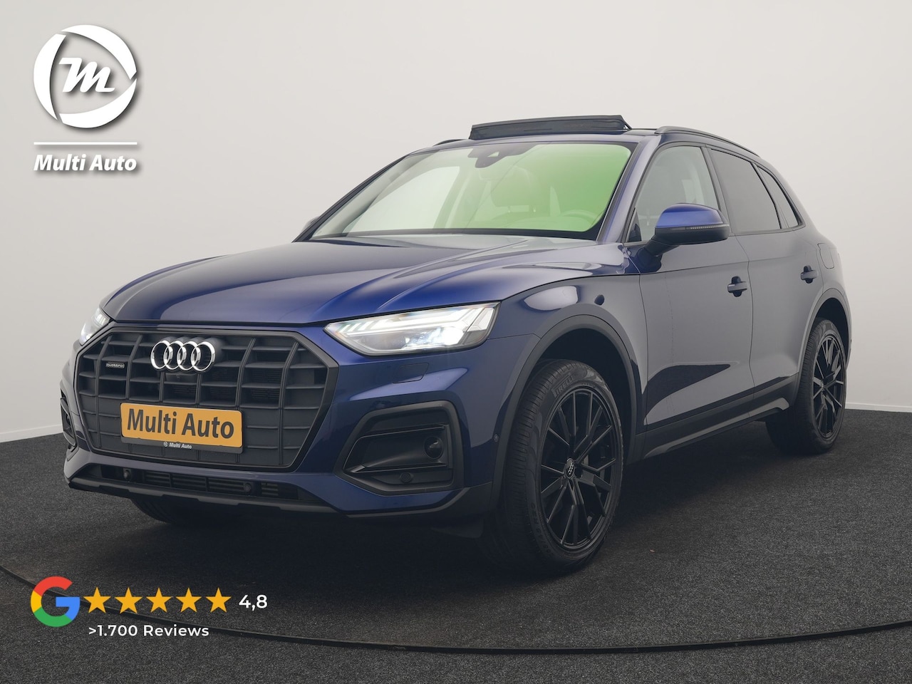 Audi Q5 - 50 TFSI e Advanced edition PHEV 300pk Dealer O.H. | Panodak | Head Up | Adaptive Cruise | - AutoWereld.nl