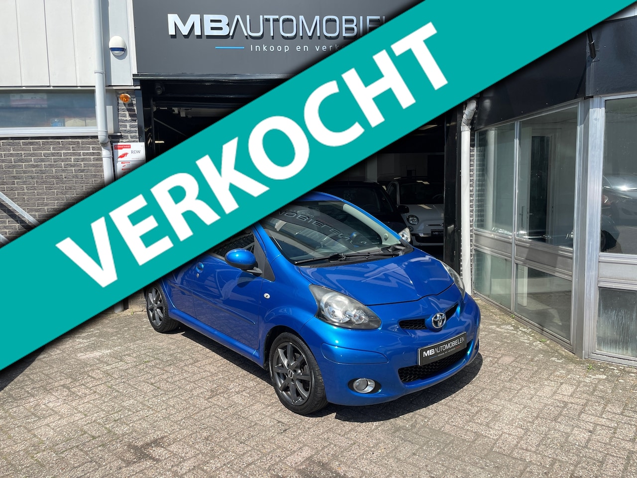 Toyota Aygo - 1.0-12V/ LM.Velgen/Sport Uitvoering/airco/Apk/Nap/Nette auto! - AutoWereld.nl