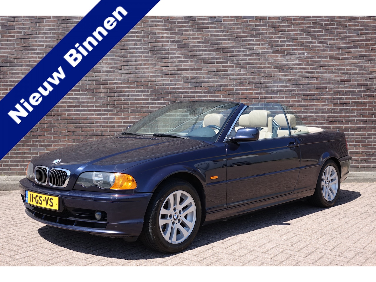 BMW 3-serie Cabrio - 320Ci Executive 320Ci Executive, leuke auto, nieuwe APK, ijskoude airco, dak heeft storing - AutoWereld.nl