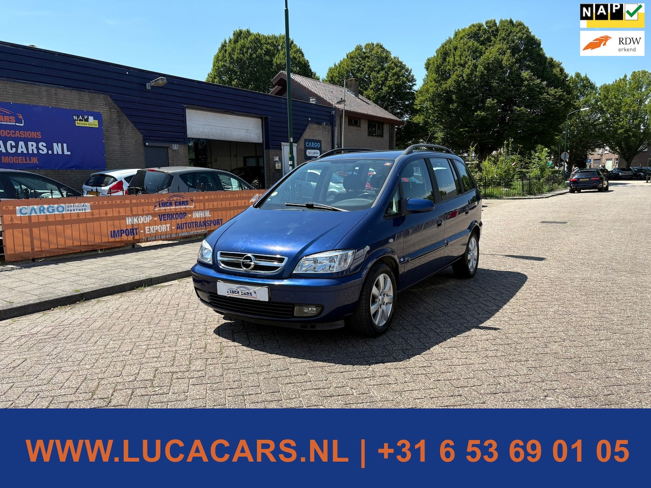 Opel Zafira - 1.6-16V Maxx 7p Trekhaak Airco - AutoWereld.nl