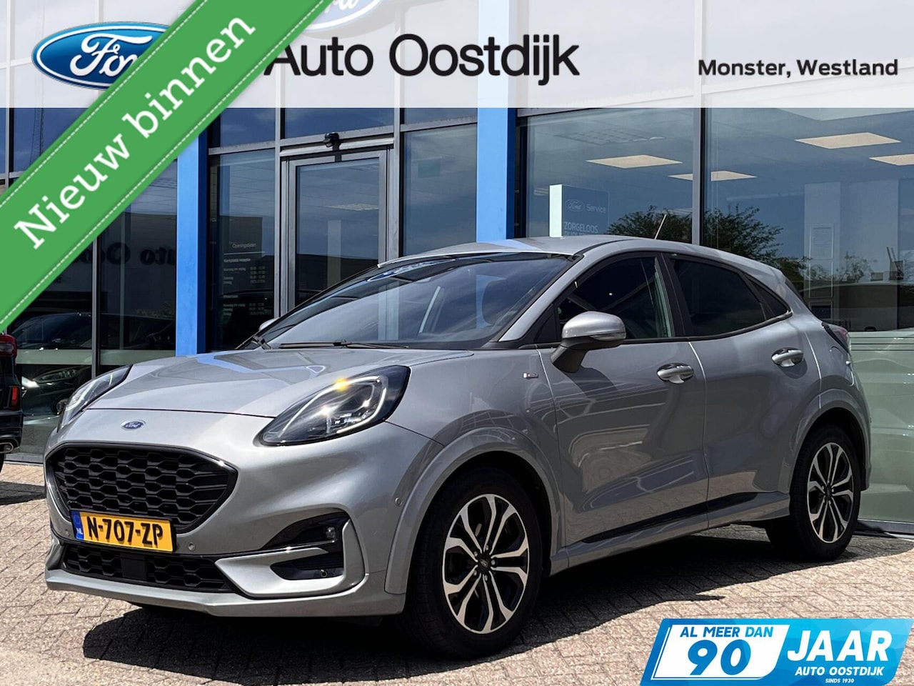 Ford Puma - 1.0 EcoBoost Hybrid ST-Line 125PK Automaat Winterpack Adaptieve Cruise Camera Blind-Spot P - AutoWereld.nl