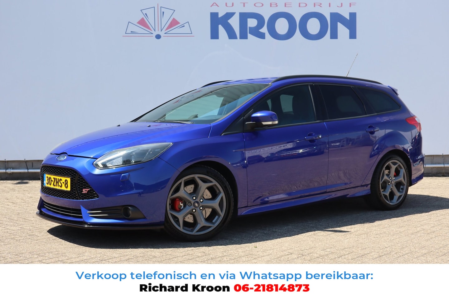 Ford Focus Wagon - 2.0 EcoBoost ST-2|EBC Remmerij|Downpipe|Recaro Stoelen| - AutoWereld.nl