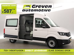 Volkswagen Crafter - 2.0 TDI 140PK L3H3 | DC | 6 Zits | 3000kg Trekgew. | Airco | Cruise | Camera | Carplay | P
