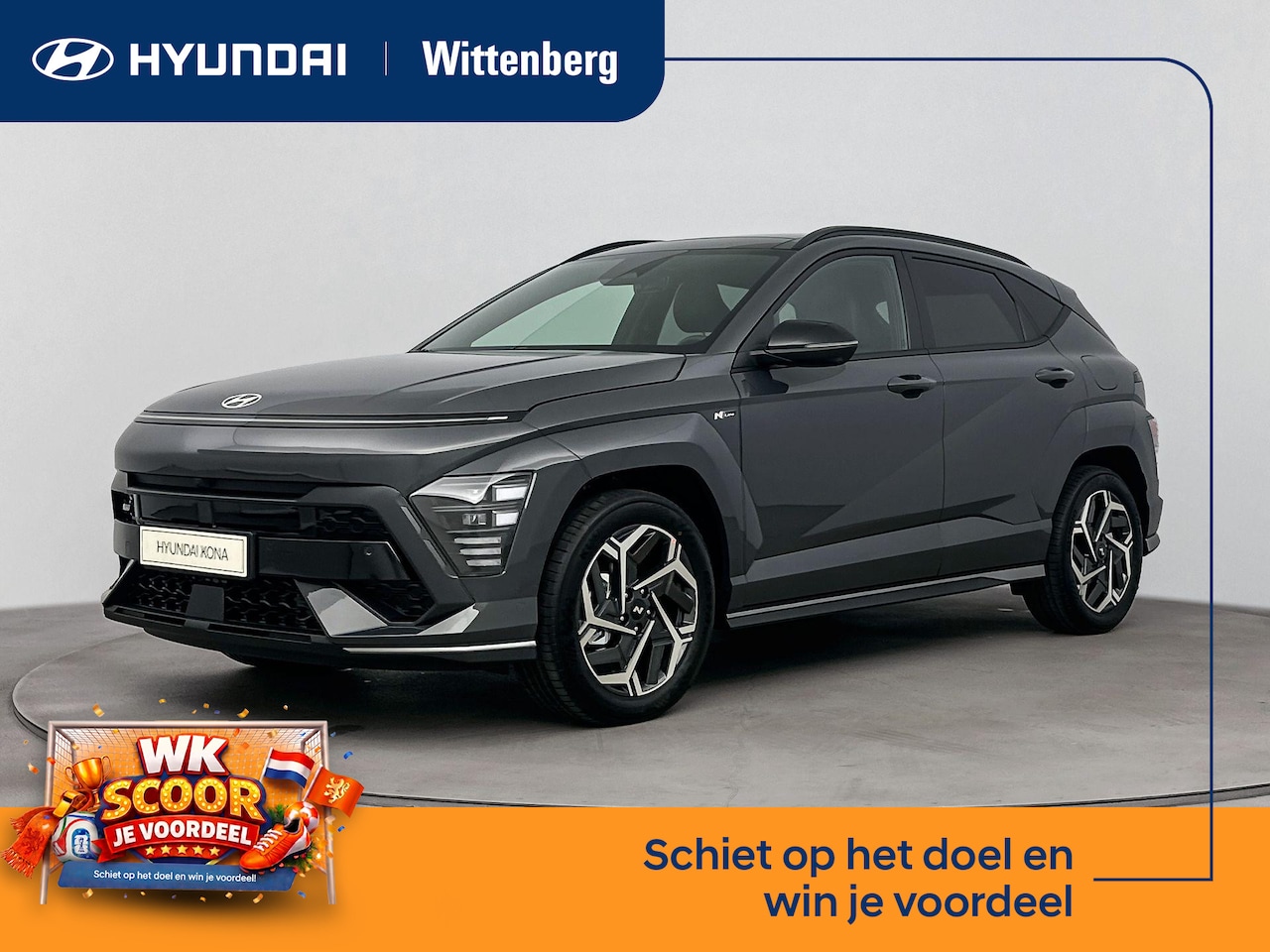 Hyundai Kona - 1.6 GDI HEV N Line Sky | Nieuw | Snel leverbaar! | Panoramadak | Stoelventilatie | - AutoWereld.nl