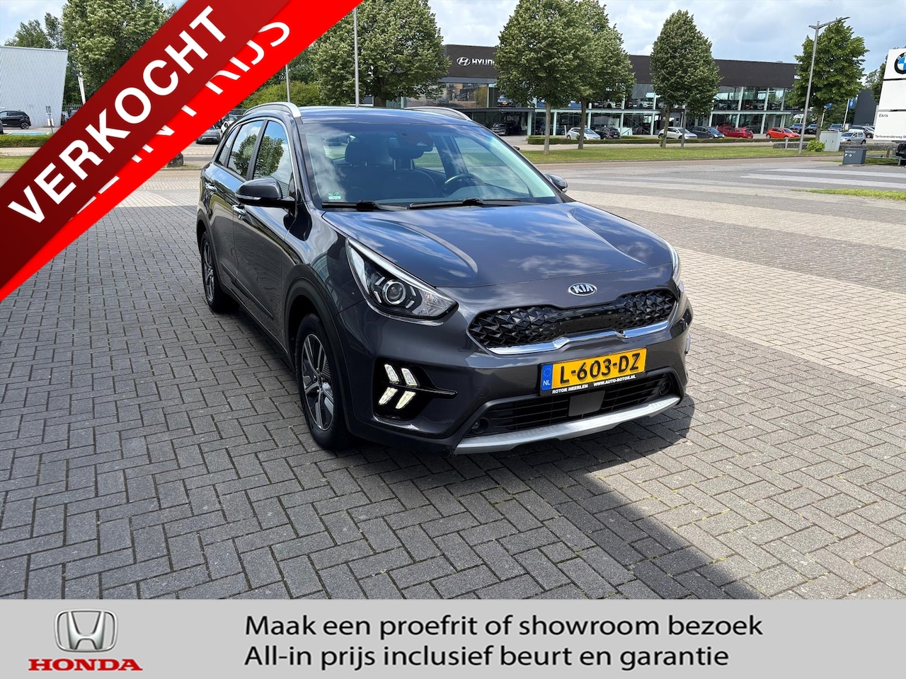 Kia Niro - 1.6 GDi Hybrid DynamicLine | Trekhaak - AutoWereld.nl