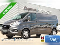 Ford Transit Custom - 300 2.0TDCI 130pk L2H1 Limited | Camera | Cruise | Trekhaak | Carplay/Android | Lease 396,