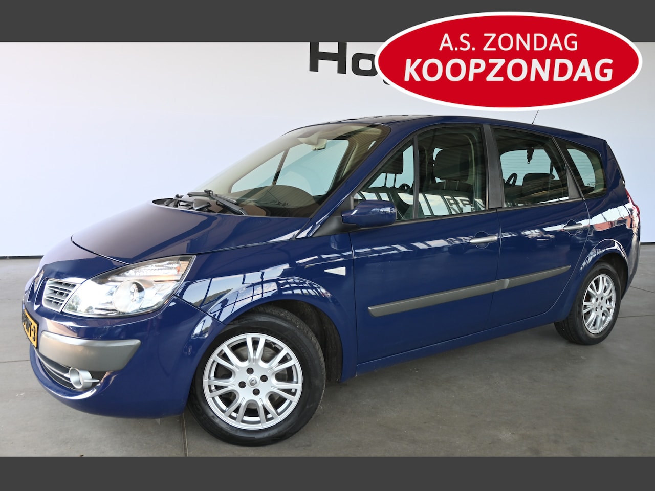 Renault Grand Scénic - 1.6-16V Sélection Business Clima Cruise Control Panoramadak Trekhaak All in Prijs! Inruil - AutoWereld.nl