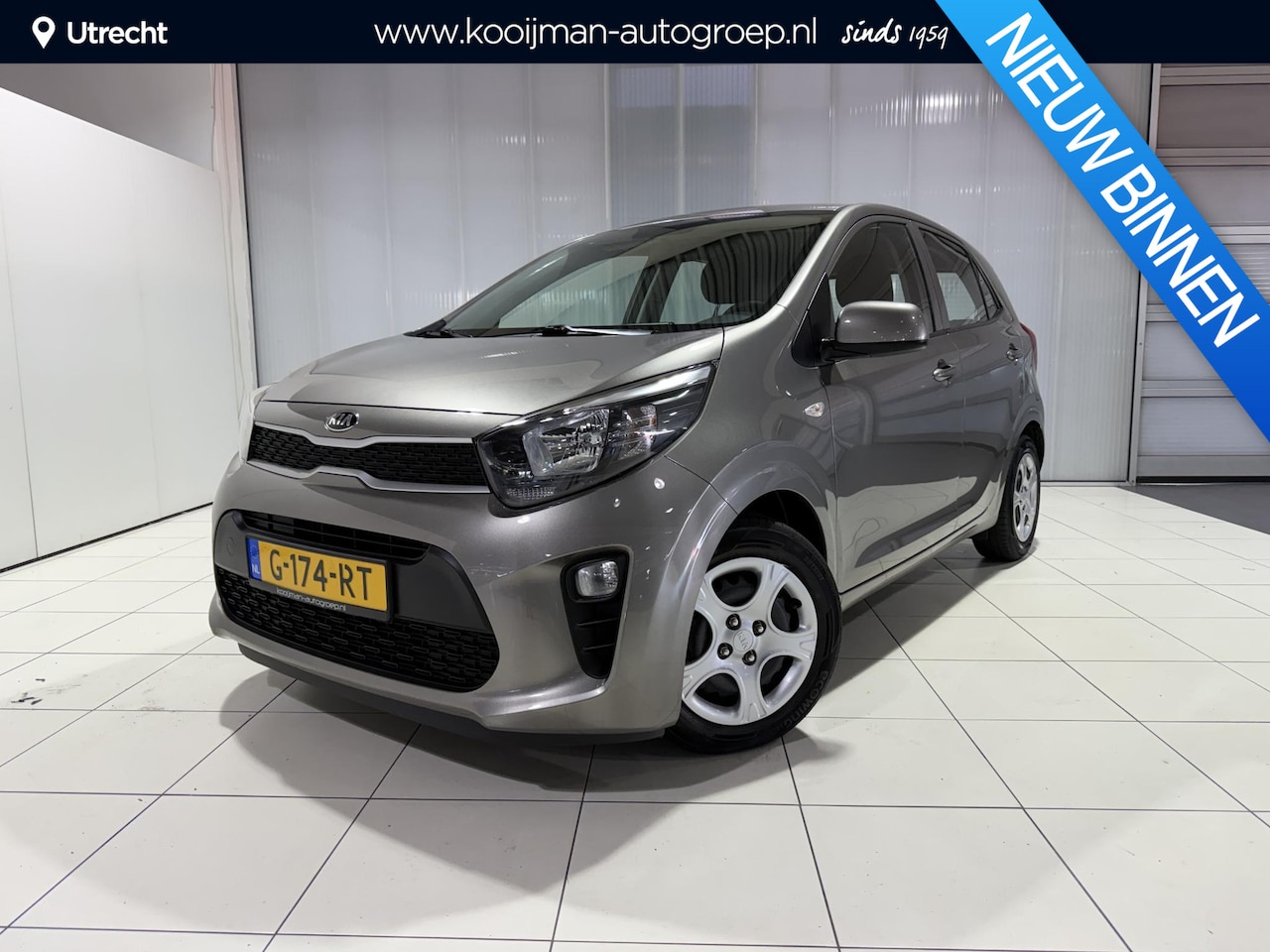 Kia Picanto - 1.0 MPi ComfortPlusLine Apple Carplay/Android Auto, Camera, Airco. - AutoWereld.nl