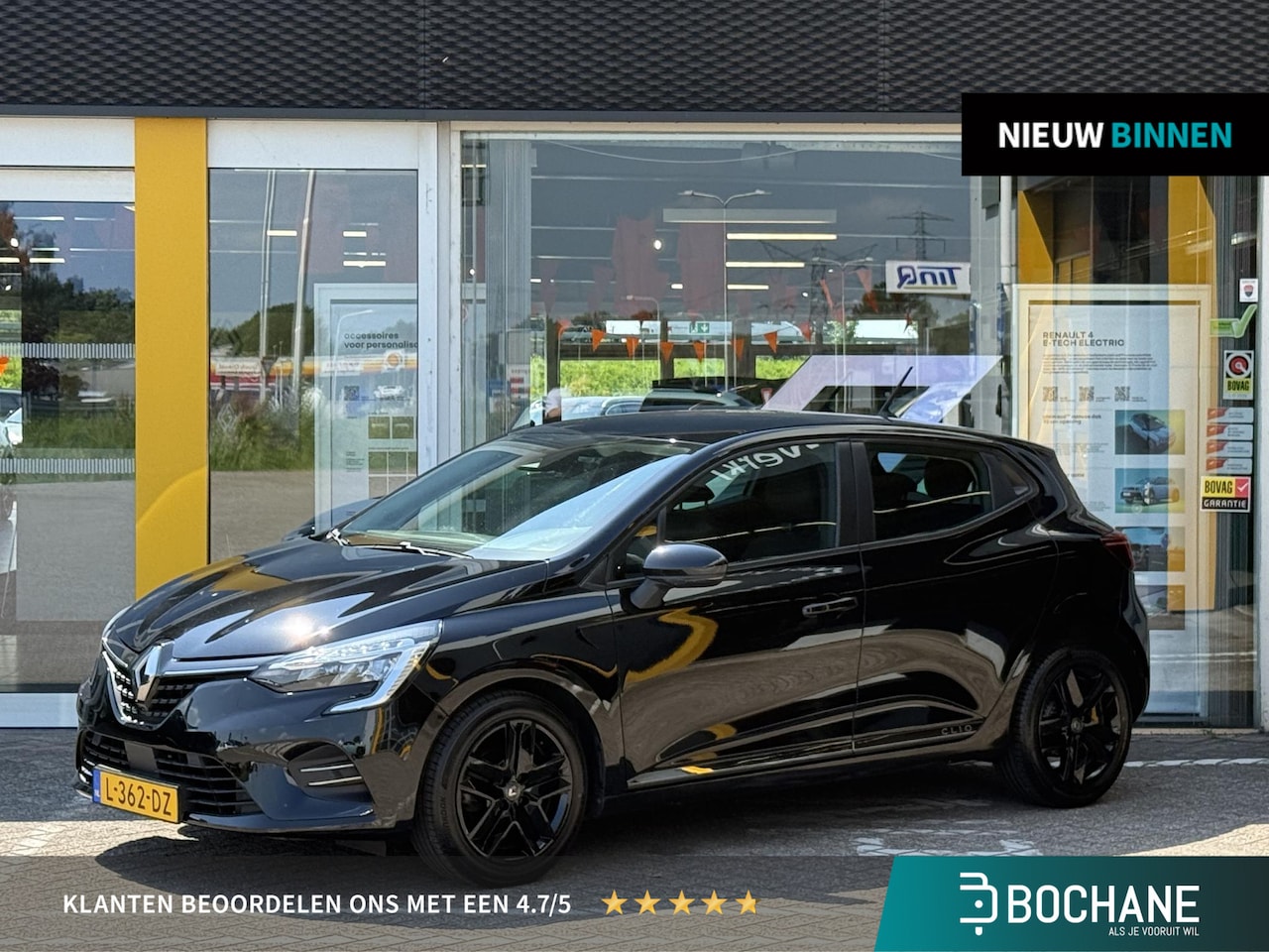 Renault Clio - 1.0 TCe Zen Black Line | NAP | Navigatie | DAB | LED | Cruise Control | Parkeersensoren | - AutoWereld.nl