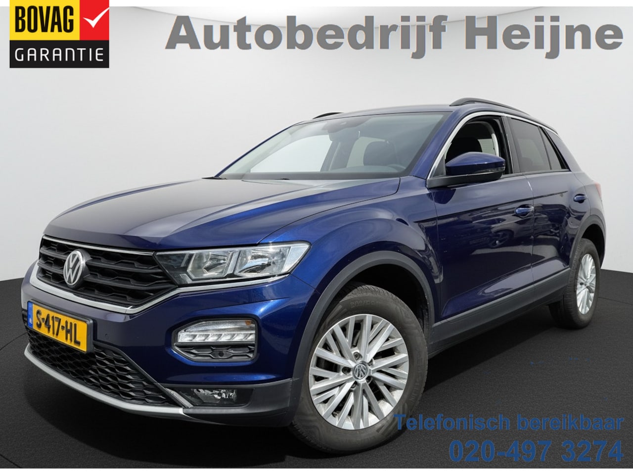 Volkswagen T-Roc - TSI 115PK STYLE BUSINESS CAMERA/CARPLAY/STUURVERW./ELEKTR.KLEP - AutoWereld.nl