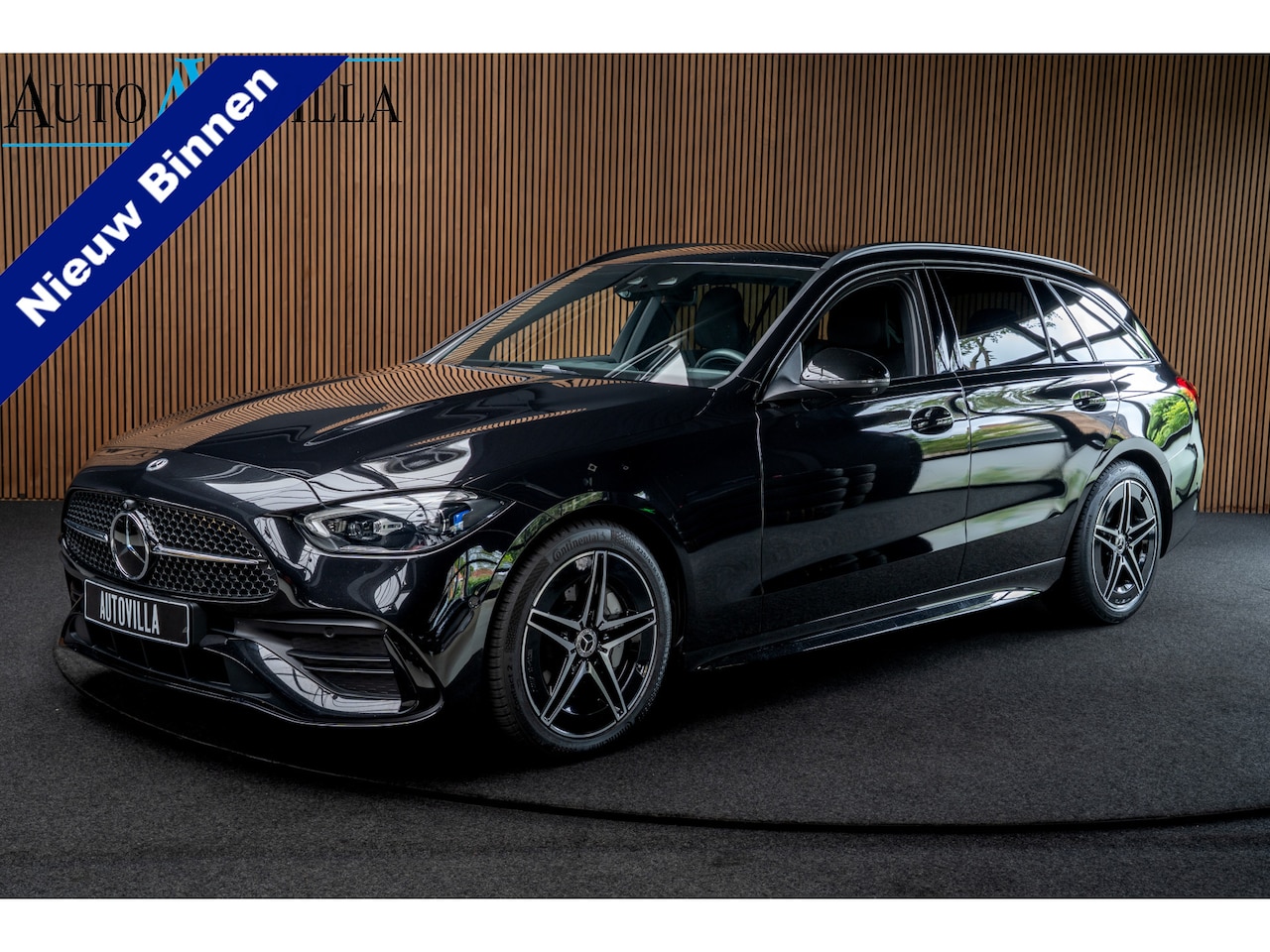 Mercedes-Benz C-klasse Estate - 180 AMG Pano Leder Matrix LED 360 Navi Elektr. trekhaak Memory Stoelverwarming Elektr. tre - AutoWereld.nl