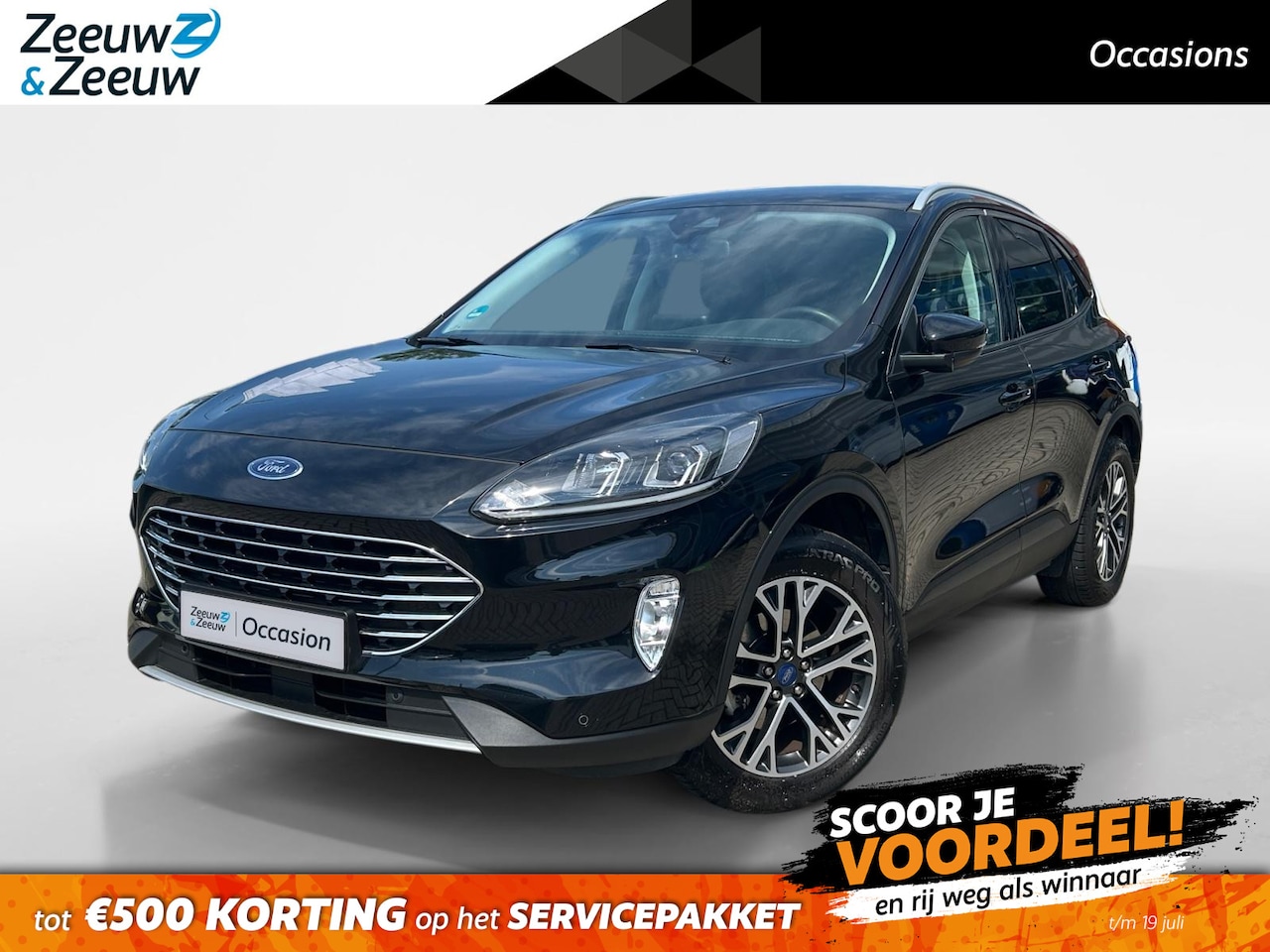 Ford Kuga - 1.5 EcoBoost Titanium |trekhaak elektrisch uitklapbaar| 1800 KG TREKGEWICHT| WINTERPACK| 1 - AutoWereld.nl