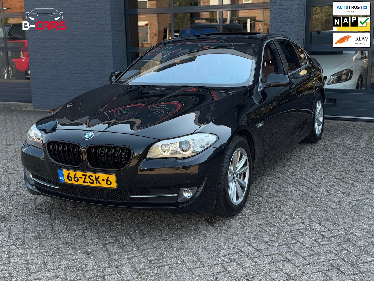 BMW 5-serie - 535i ActiveHybrid Pano|Headup|Keyless|360*|Nap!! - AutoWereld.nl
