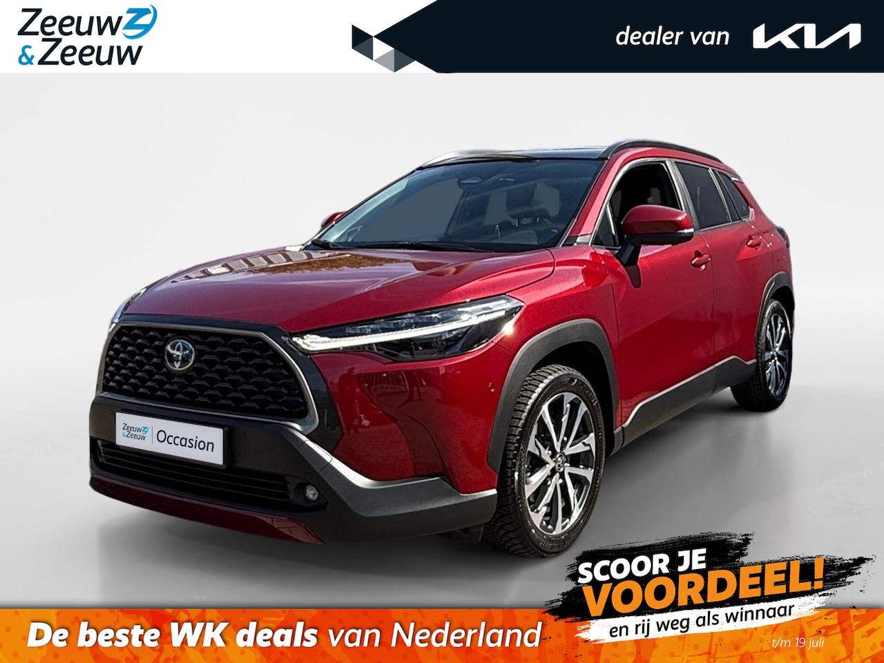 Toyota Corolla Cross - 2.0 High Power Hybrid Launch Edition | PANO DAK | LEDER | NAVI | 360 CAMERA | NL-AUTO | ST - AutoWereld.nl
