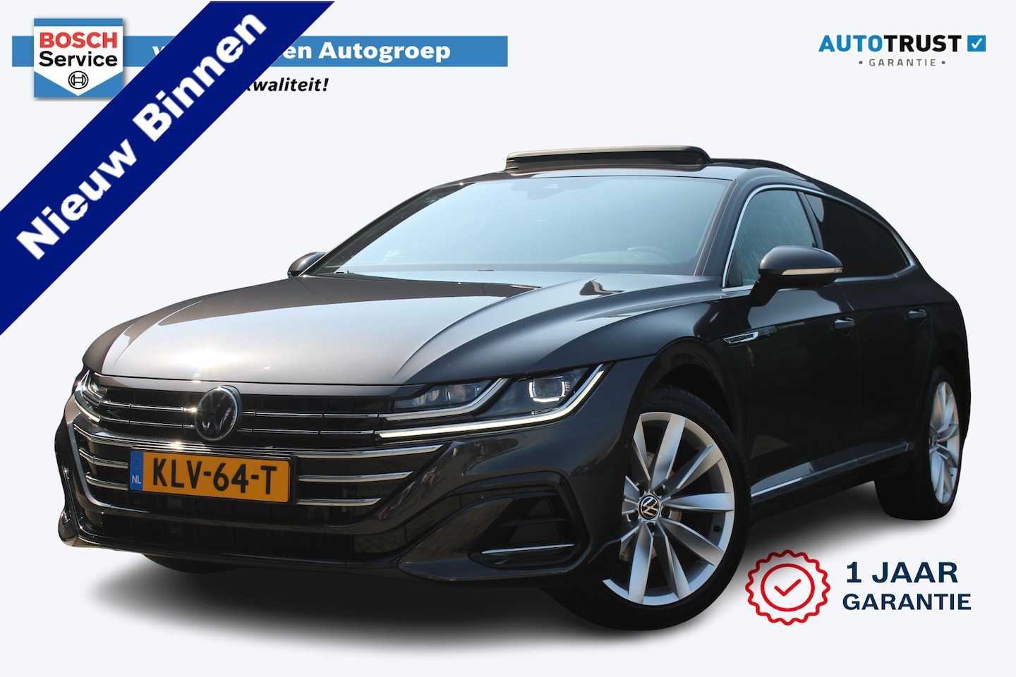 Volkswagen Arteon Shooting Brake - 1.4 TSI eHybrid R-Line Business | Incl. 12 maanden garantie Trekhaak | Schuif/kantel dak | - AutoWereld.nl
