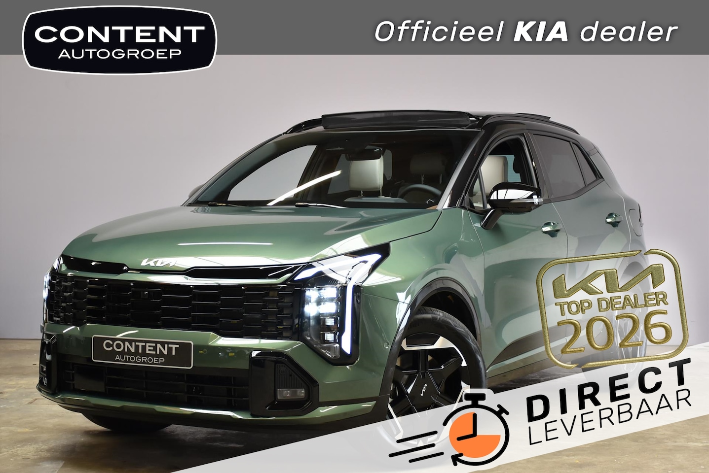 Kia Sportage - 1.6 T-GDi 239pk Hybrid AT6 GT-PlusLine NIEUW - DIRECT LEVERBAAR - AutoWereld.nl