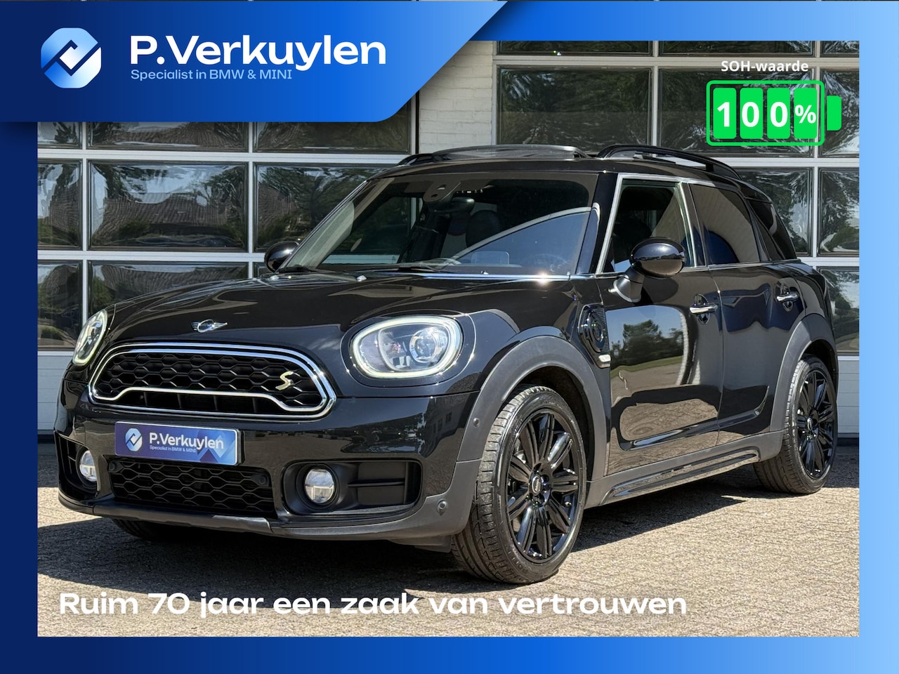 MINI Countryman - 1.5 Cooper S E ALL4 Chili | HARMAN KARDON | PANORAMA | CAMERA | HEAD UP | APPLE CARPLAY | - AutoWereld.nl