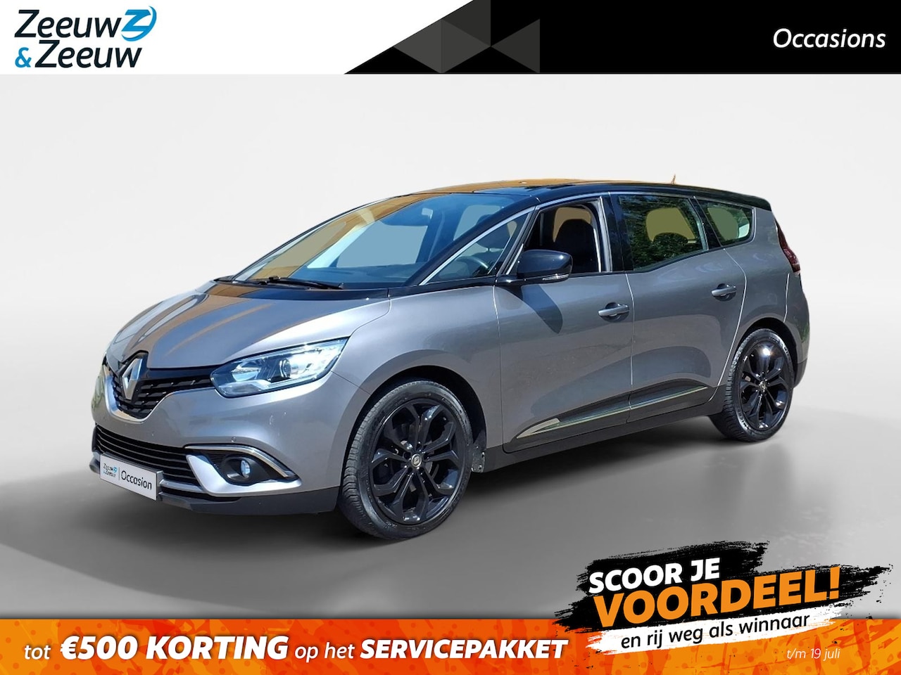 Renault Grand Scénic - 1.3 TCe Limited 7p. Automaat | Airco | Trekhaak | 7 Persoons | 1 jaar garantie - AutoWereld.nl