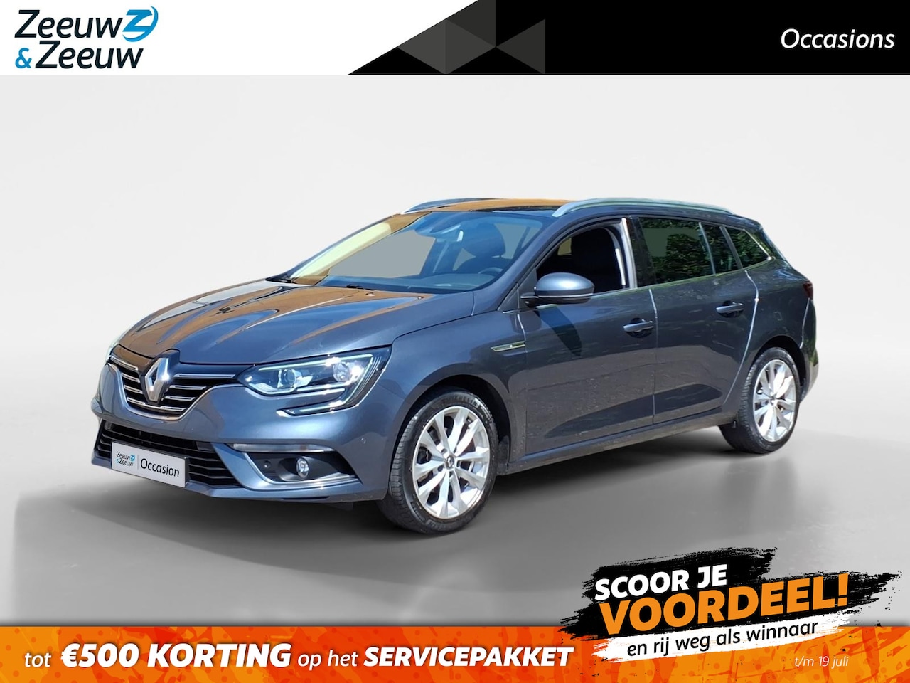 Renault Mégane Estate - 1.3 TCe GT-Line Airco | Navigatie | PDC-Camera | Blindspot | 1 jaar garantie. - AutoWereld.nl