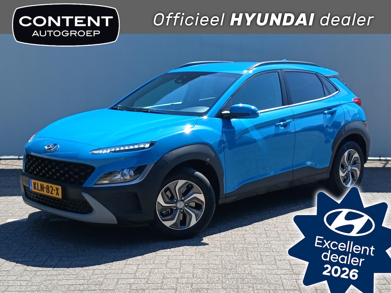 Hyundai Kona - 1.6 GDI HEV Comfort |Carplay |Cruise |Airco - AutoWereld.nl