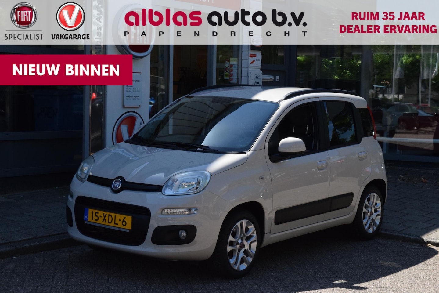 Fiat Panda - 0.9 TwinAir Lounge|Dealeronderhouden! - AutoWereld.nl