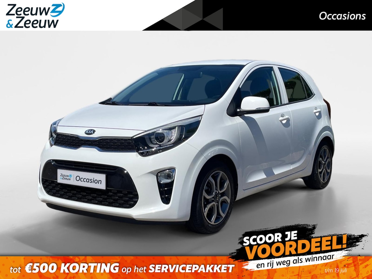 Kia Picanto - 1.0 CVVT First Edition | Climate control | LM-velgen | Navigatie - AutoWereld.nl
