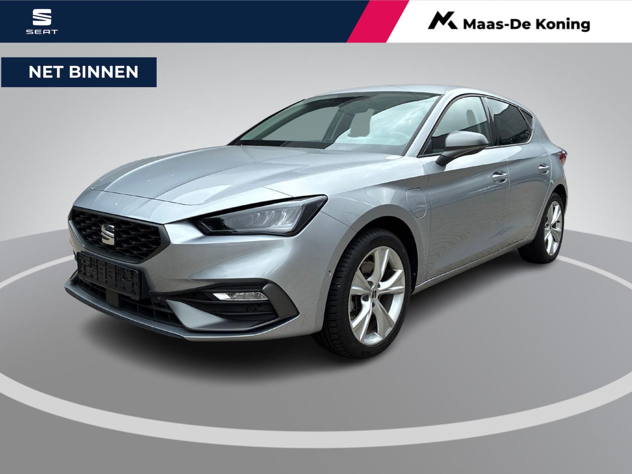 SEAT Leon - 1.4 TSI eHybrid 204pk DSG PHEV FR Business Intense · Apple/Android Car Play · Stoelverwarm - AutoWereld.nl