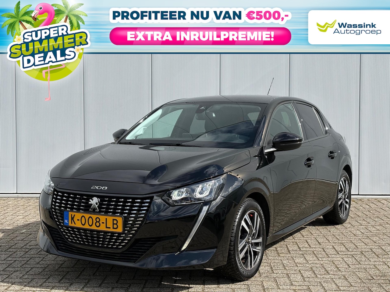 Peugeot 208 - Turbo 100pk Blue Lease Allure | Keyless | Cruise Control | SUMMER DEALS | Camera | Navigat - AutoWereld.nl