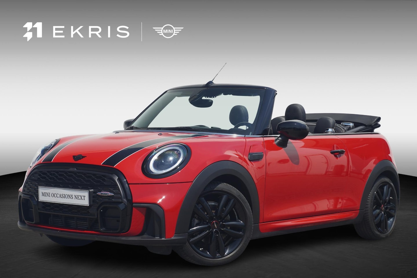 MINI Cabrio - Cooper C | John Cooper Works Pakket | Comfort Access | MINI Yours Leder | Stoel & Stuurver - AutoWereld.nl