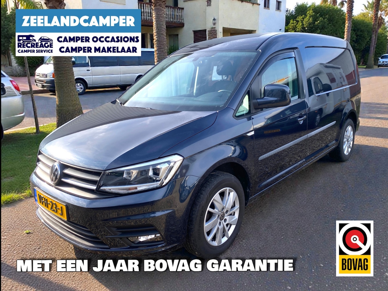 Volkswagen Caddy - Betimmerd met 1 persoons minicamper interieur - kan eruit - AutoWereld.nl
