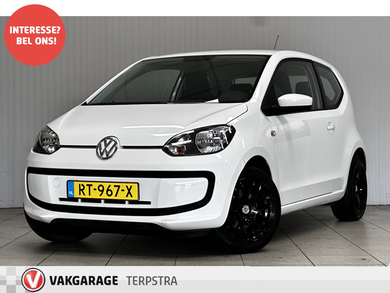 Volkswagen Up! - 1.0 take up!/ D-Riem verv: 116.000 KM!/ 15'' LMV/ Stuurbekr./ Bumpers in kleur/ Radio-CD A - AutoWereld.nl