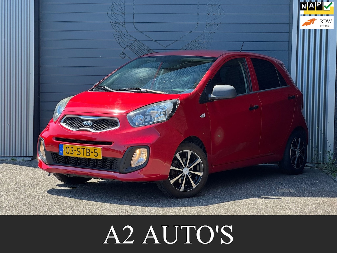 Kia Picanto - 1.2 CVVT Comfort Pack Airco|Apk - AutoWereld.nl