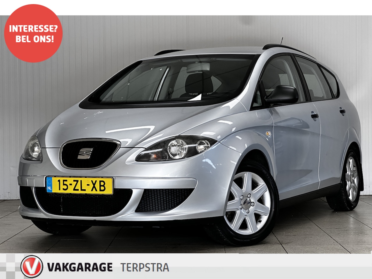 SEAT Altea XL - 1.6 Reference/ D-Riem verv: 120.000 KM!/ 16'' LMV/ Trekhaak/ Airco/ Cruise/ Elek. pakket/ - AutoWereld.nl