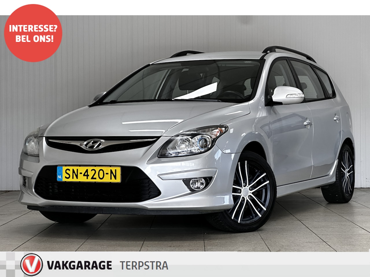 Hyundai i30 CW - 1.4i i-Drive/ Stoelverw./ 17'' LMV/ Half-Leder/ Clima/ Cruise/ Elek. pakket/ Isofix/ AUX & - AutoWereld.nl