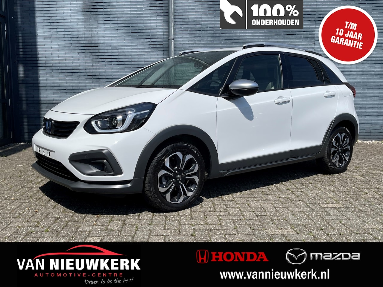 Honda Jazz - 1.5 e:HEV 109pk Hybrid Automaat Crosstar | Navi & Carplay | Adaptieve Cruisecontrol | Stoe - AutoWereld.nl