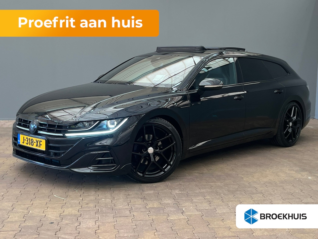 Volkswagen Arteon Shooting Brake - 2.0 TSI R-Line Business+ R-Exterieur | Lederen R-Line Stoelen | Panorama Dak | Harman Kard - AutoWereld.nl