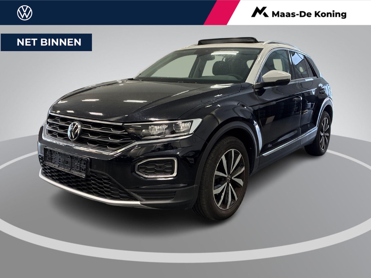 Volkswagen T-Roc - 1.5 TSI 150pk DSG Style · Panoramadak · Camera · Elek. Achterklep · Dodehoeksensor · Stoel - AutoWereld.nl