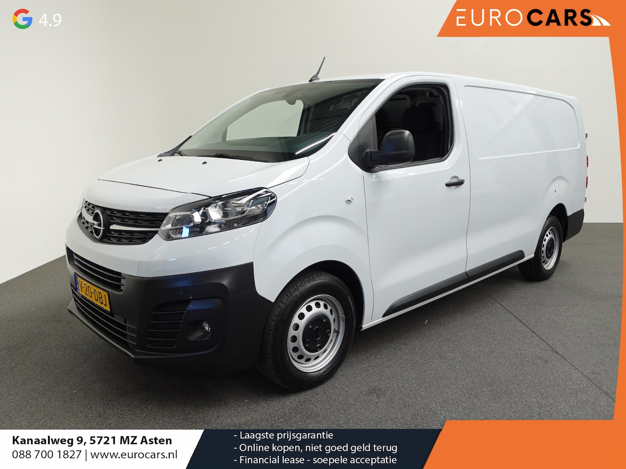 Opel Vivaro - 2.0 BlueHDi 145PK L3 Automaat Airco Bluetooth Cruise Control Navigatie Trekhaak - AutoWereld.nl