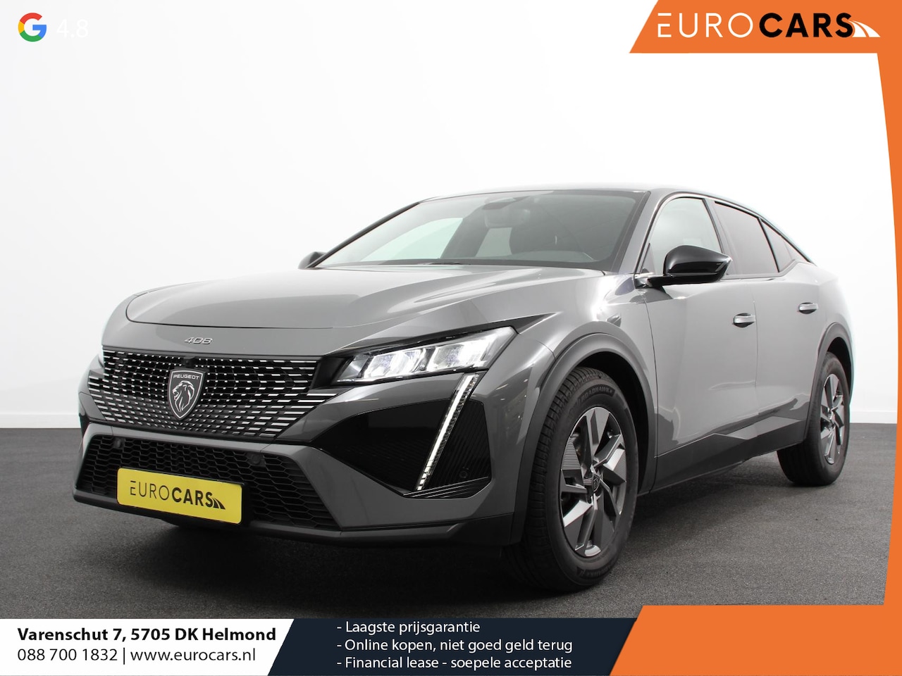 Peugeot 408 - 1.2 Allure Hybrid 145pk e Automaat Climate Control Navigatie Apple Carplay / Android auto - AutoWereld.nl